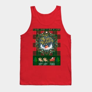 Happy Winter Holiday Christmas & Happy New Year Tank Top